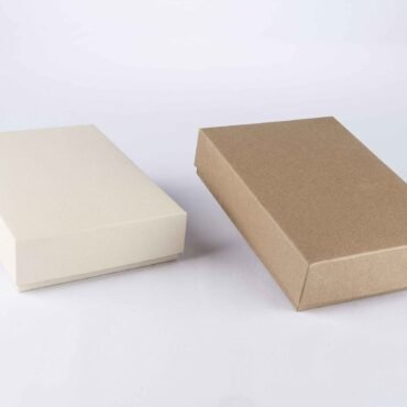 Caja de cartón base y tapa - 17x12x4cm