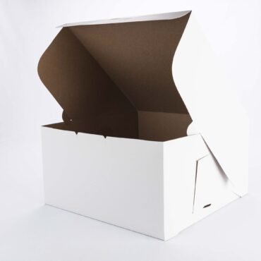 Caja de carton para torta 30x30x16