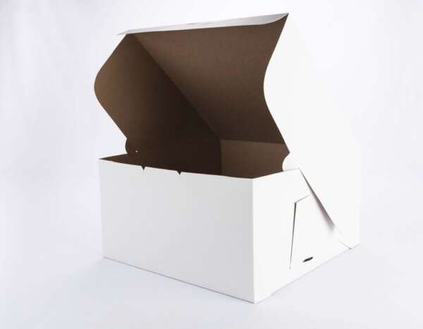 Caja de carton para torta 30x30x16