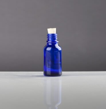 Envase de vidrio ámbar azul 15ML