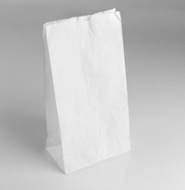 Bolsa de papel nacional antigraso blanca 12 L