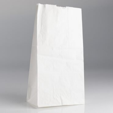 Bolsa de papel nacional antigraso blanca 12 L