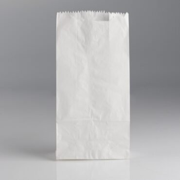 Bolsa de papel nacional antigraso blanca 6 L