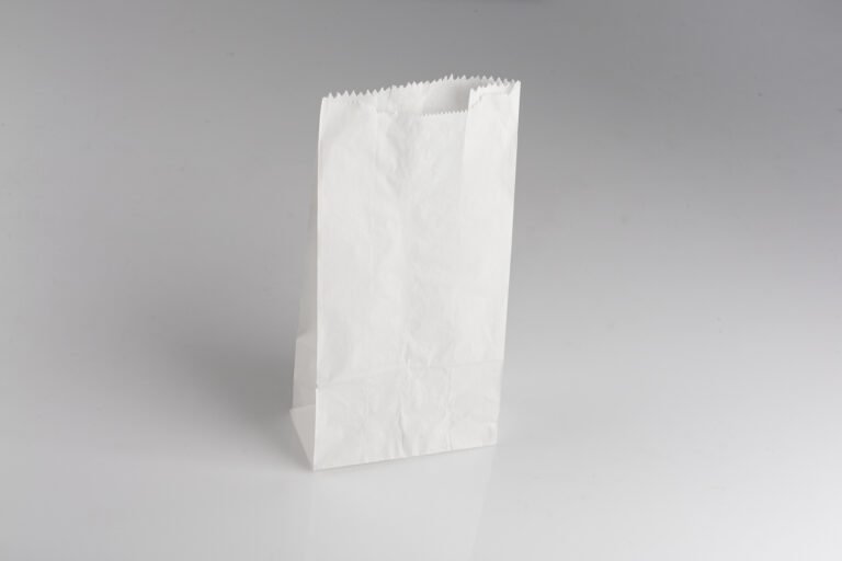 Bolsa de papel nacional antigraso blanca 6 L