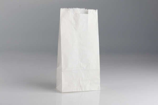 Bolsa de papel nacional antigraso blanca 6 L