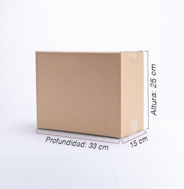 CAJA DE EMBALAJE 33X25X15
