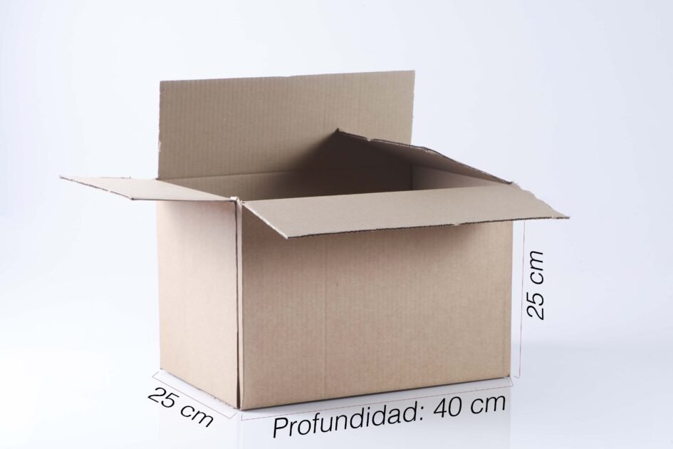 Caja De Cartón Para Embalaje 1 40x25x25 Cm Los Cartujos Productora De Cajas Y Empaques 8722