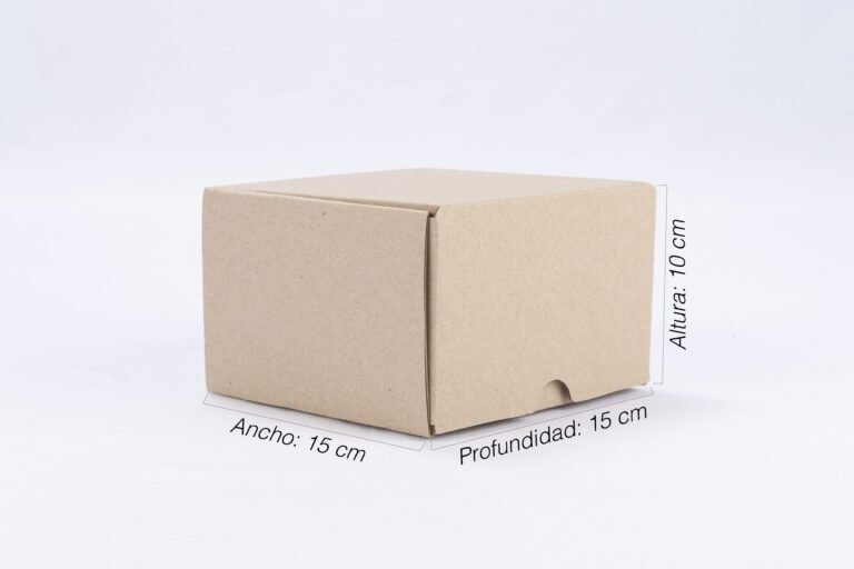 Caja rigida en carton corrugado