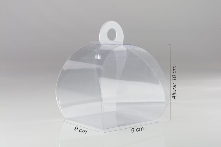 Caja en Acetato transparente Burbuja