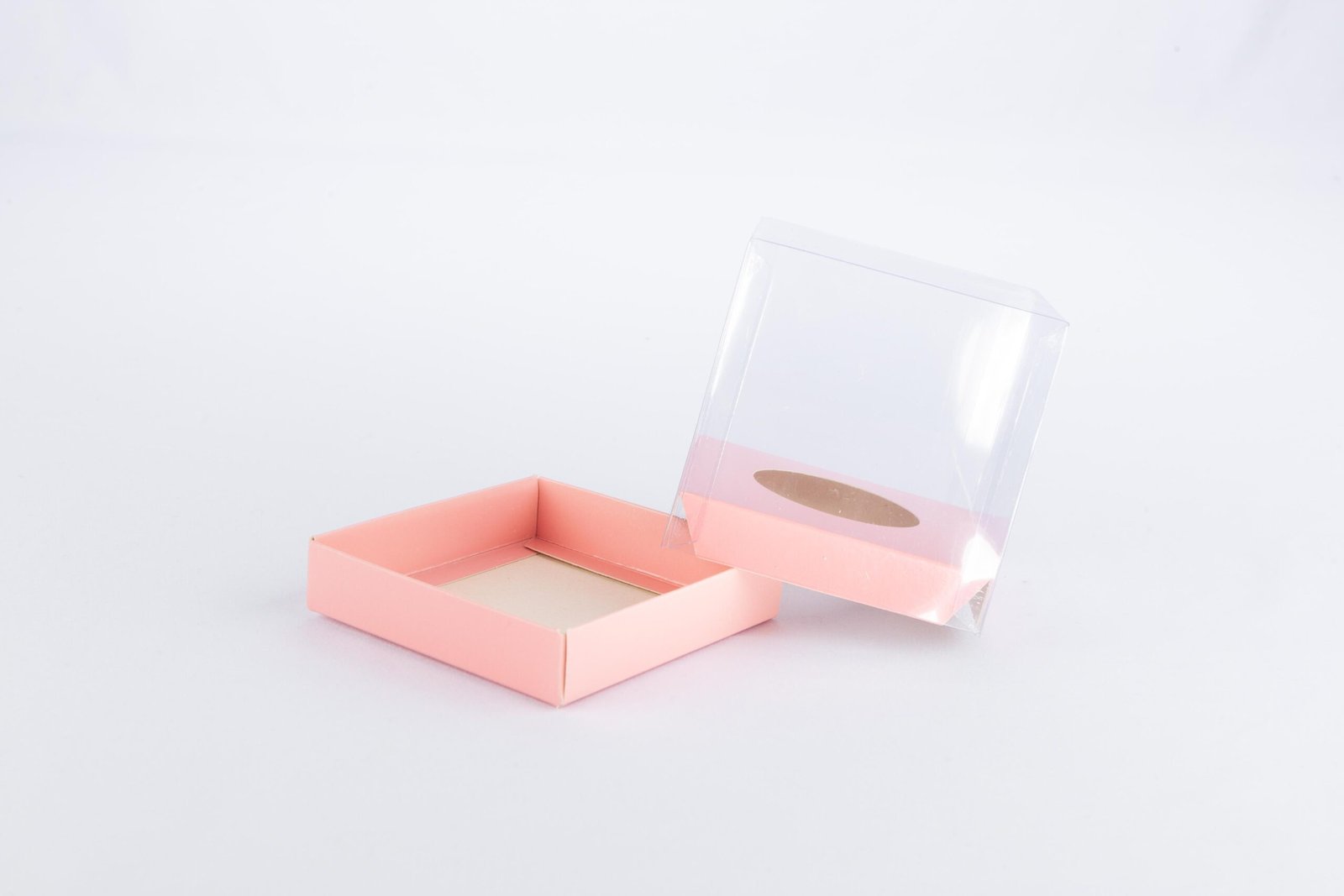 Caja con tapa de acetato - 10x10x10cm