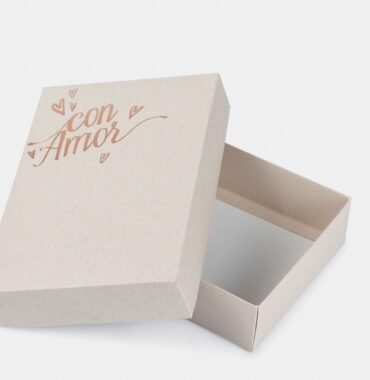 Cajas de carton design - caja tapa y base 25x20x10