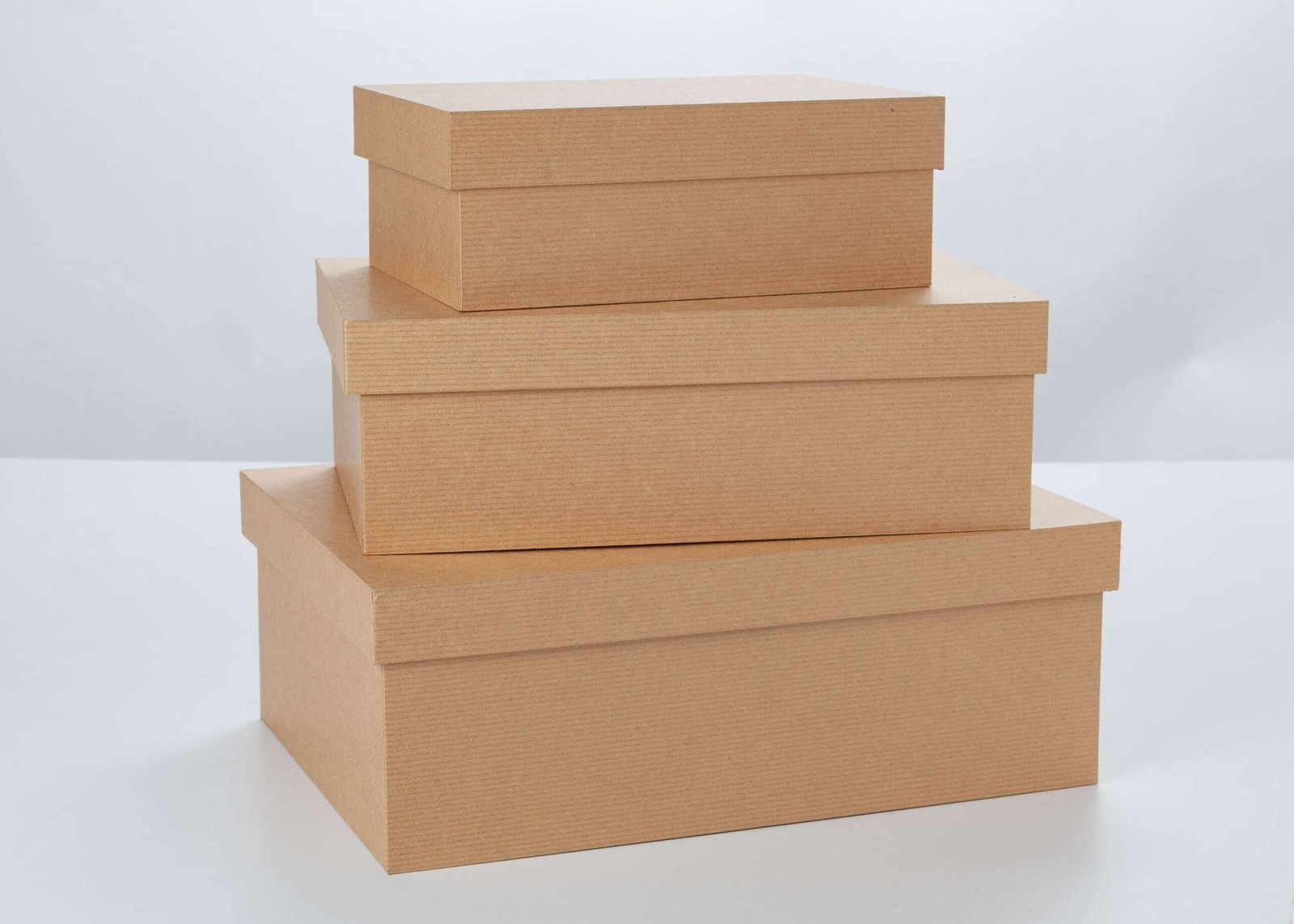 Caja decorativa en cartón industrial (Camel rayas #1- #2- #3) Caja decorativa en cartón industrial (Camel rayas #1- #2- #3)