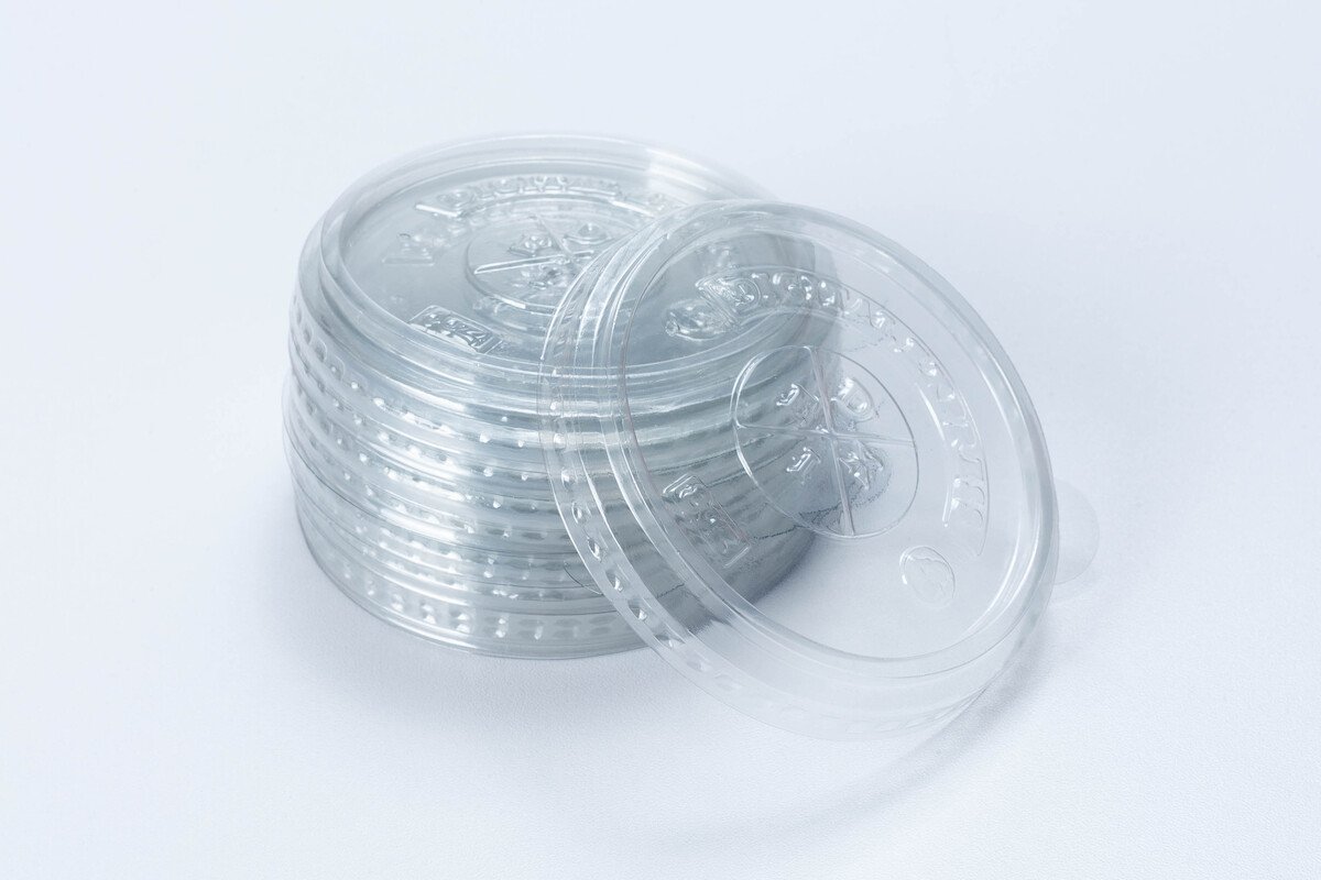 tapa plana 8 onzas tapa plástica 8 onzas