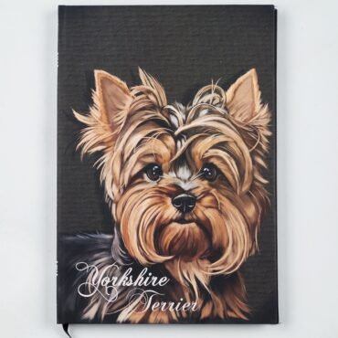 agenda tipo cuaderno yorkshire terrier