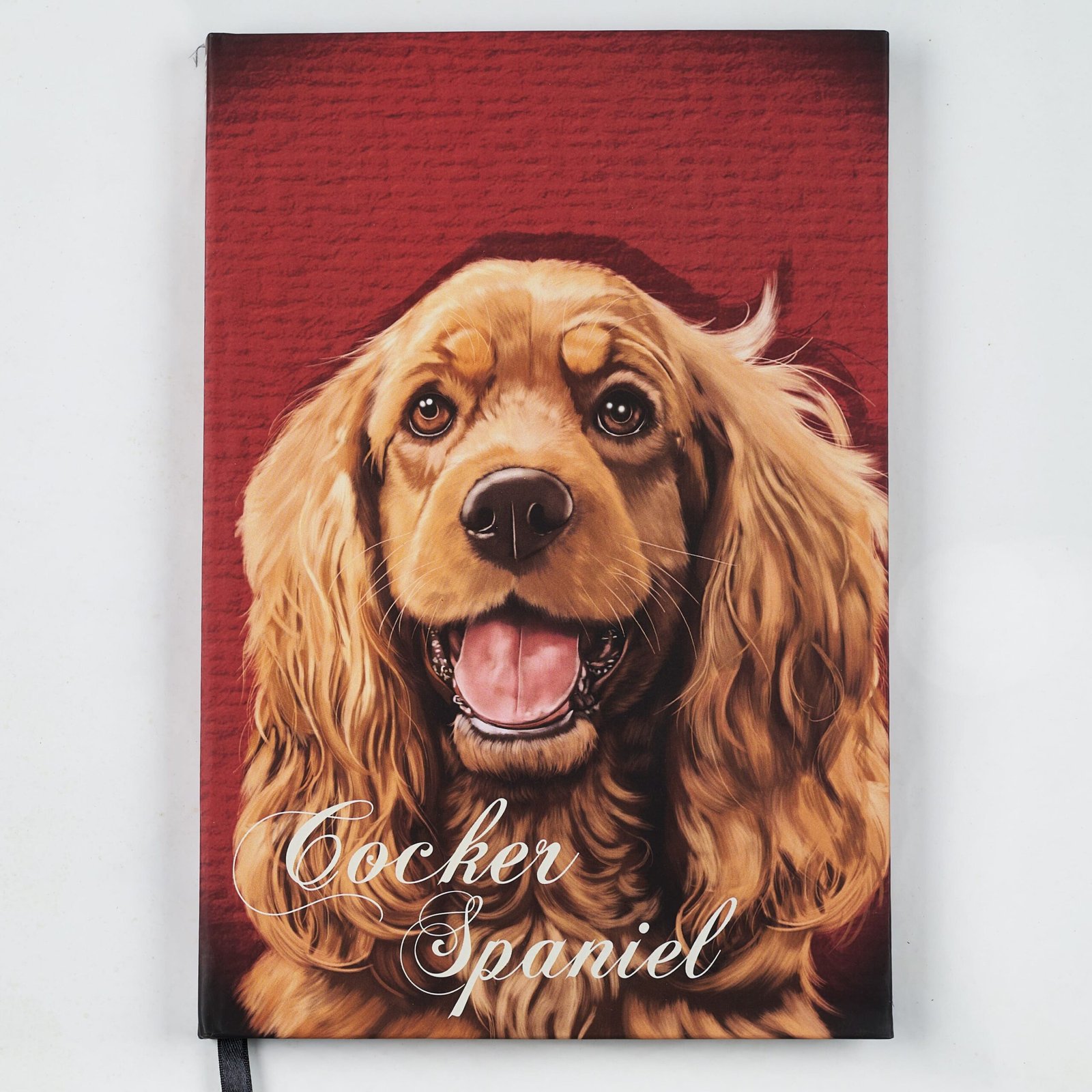 agenda tipo cuaderno perro  cocker spaniel agenda tipo cuaderno perro cocker spaniel