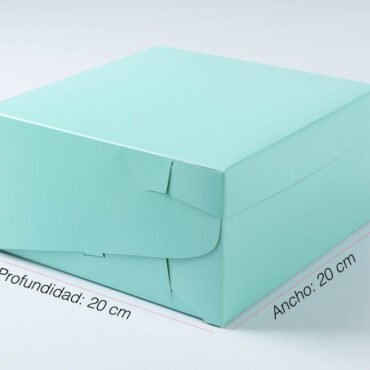 Caja de cartón - 20x20x10cm- AGUA MARIA