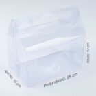 caja 25x15x14 Caja en acetato transparente tipo maletín 25x15x14cm