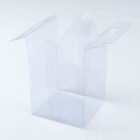 Caja en acetato transparente tipo maletín 12x12x12cm- AGUA MARINA