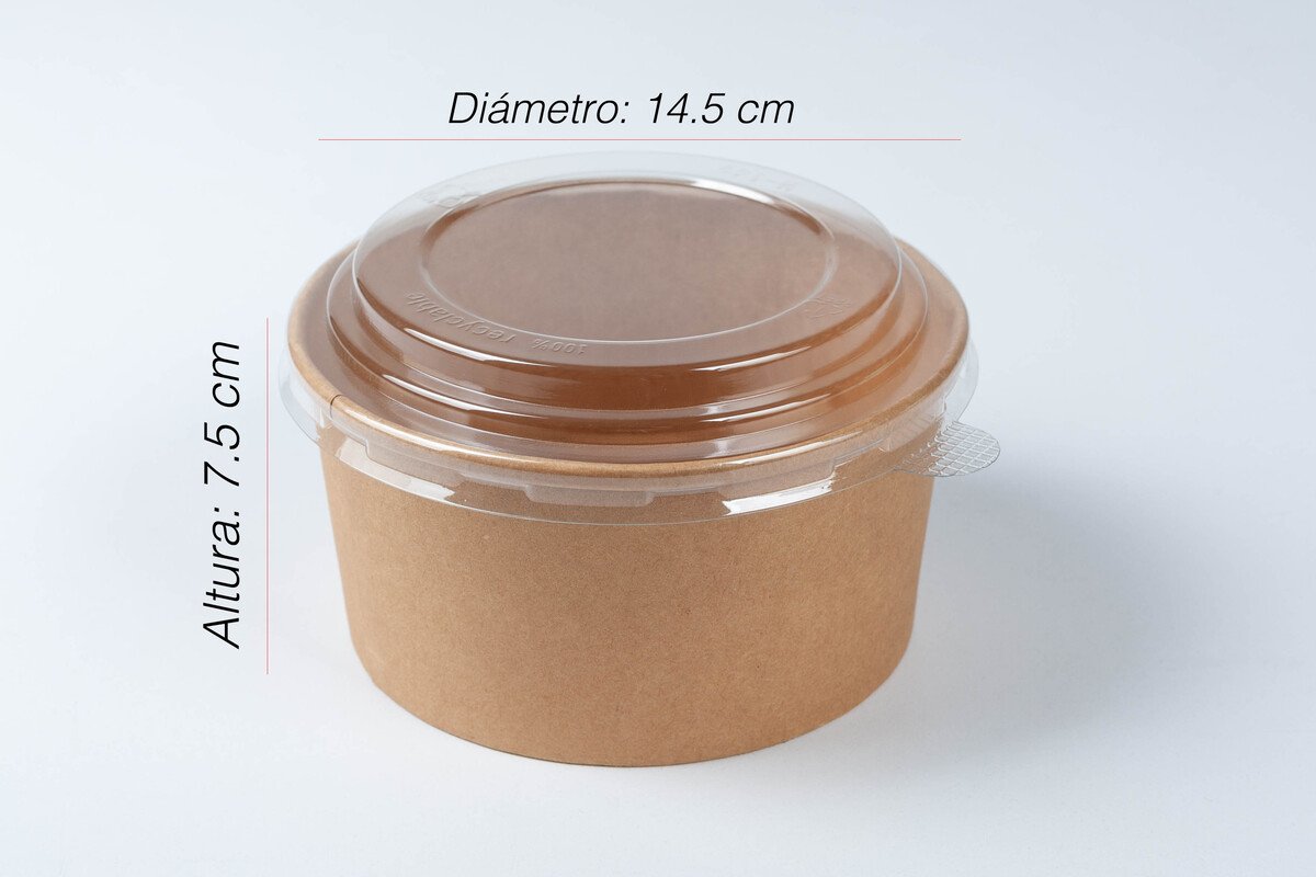 contenedor bowl 1000ml