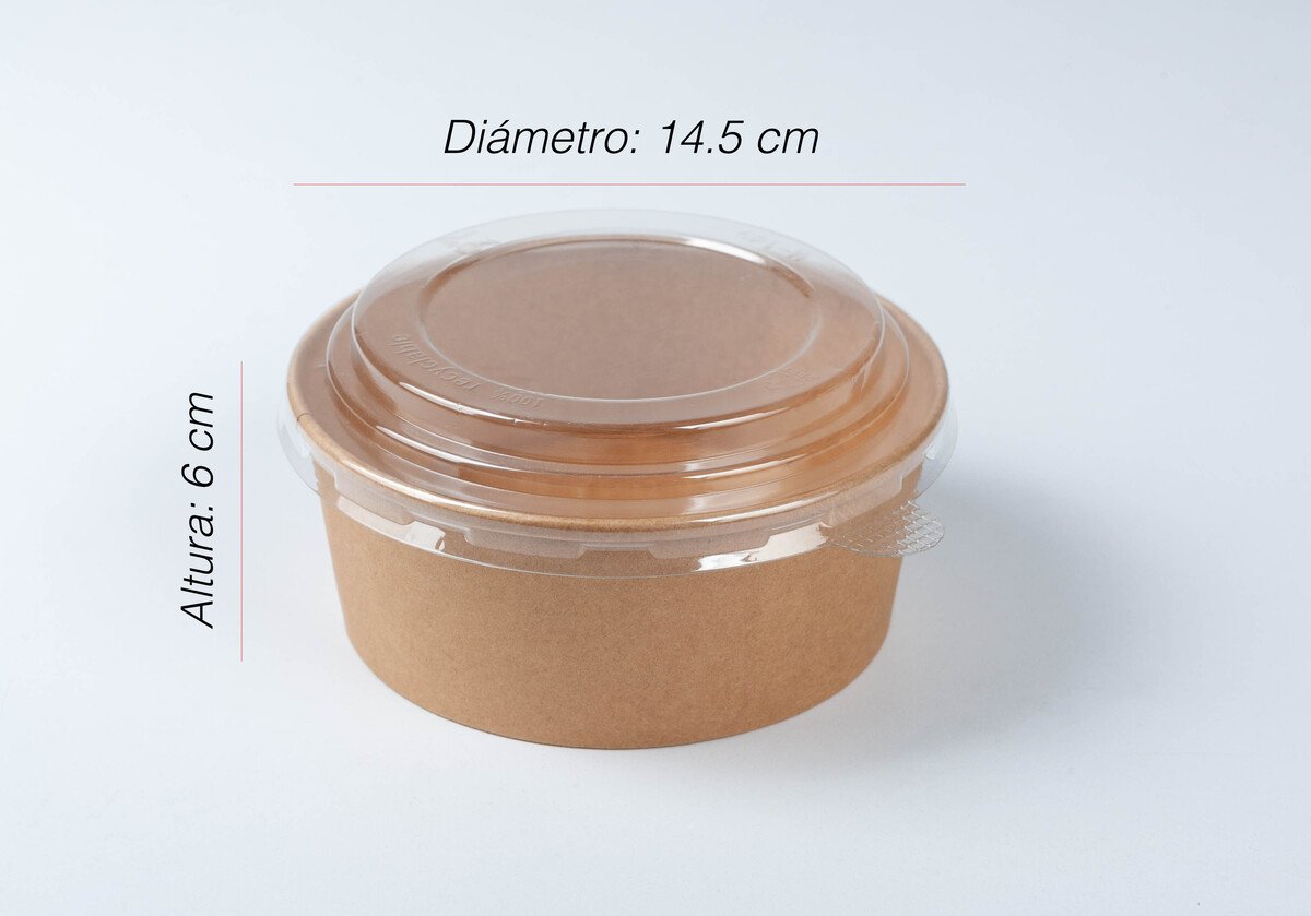 contenedor bowl 750ml