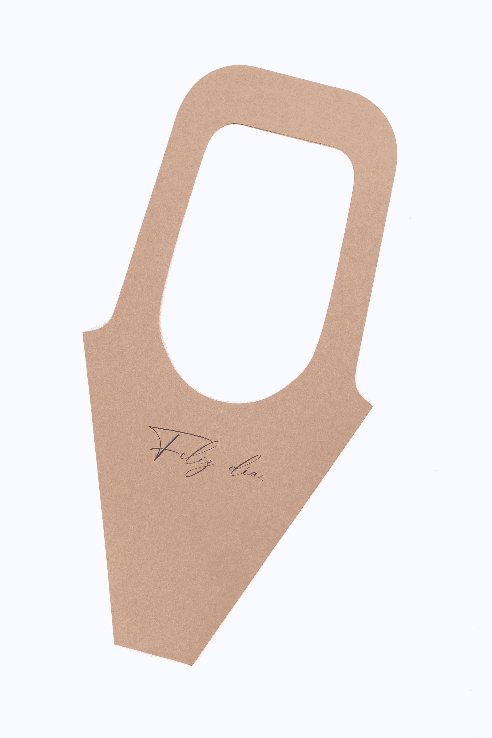Bolsa de papel tipo cono para flores (2)