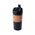 Termo prensa negra 600ml