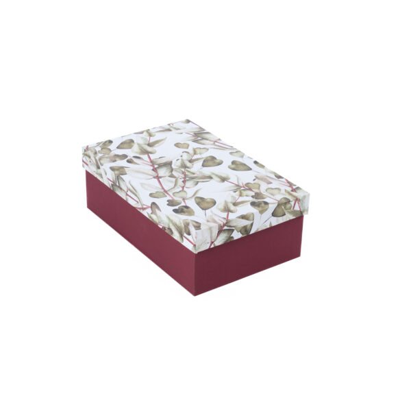Caja decorativa en cartón industrial