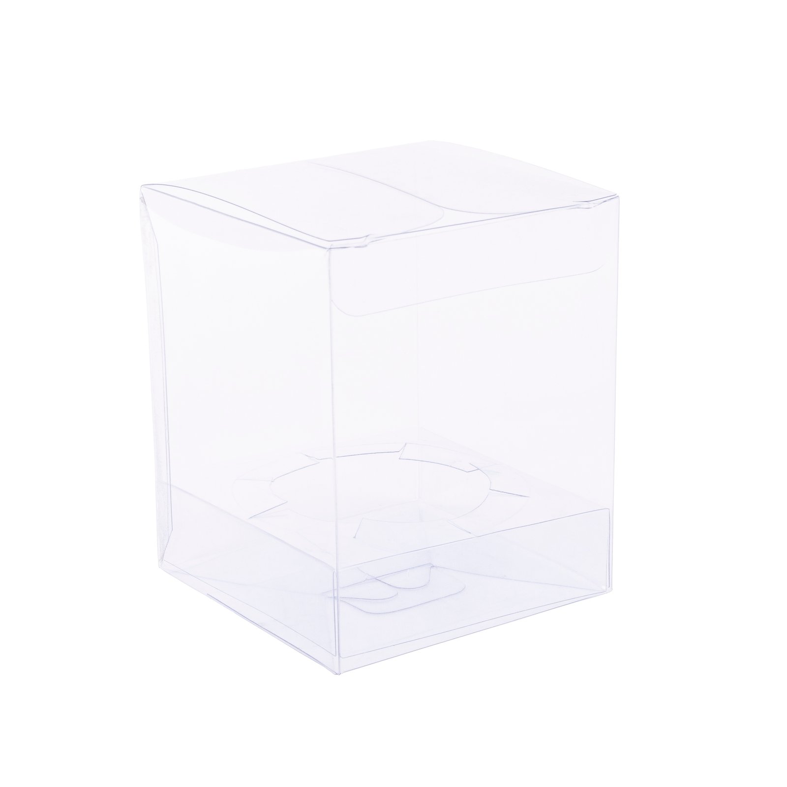 Caja cubo en acetato 8x8x10 CM