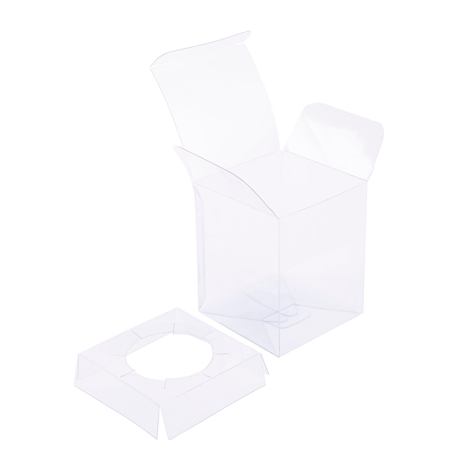 Caja cubo en acetato 8x8x10 CM