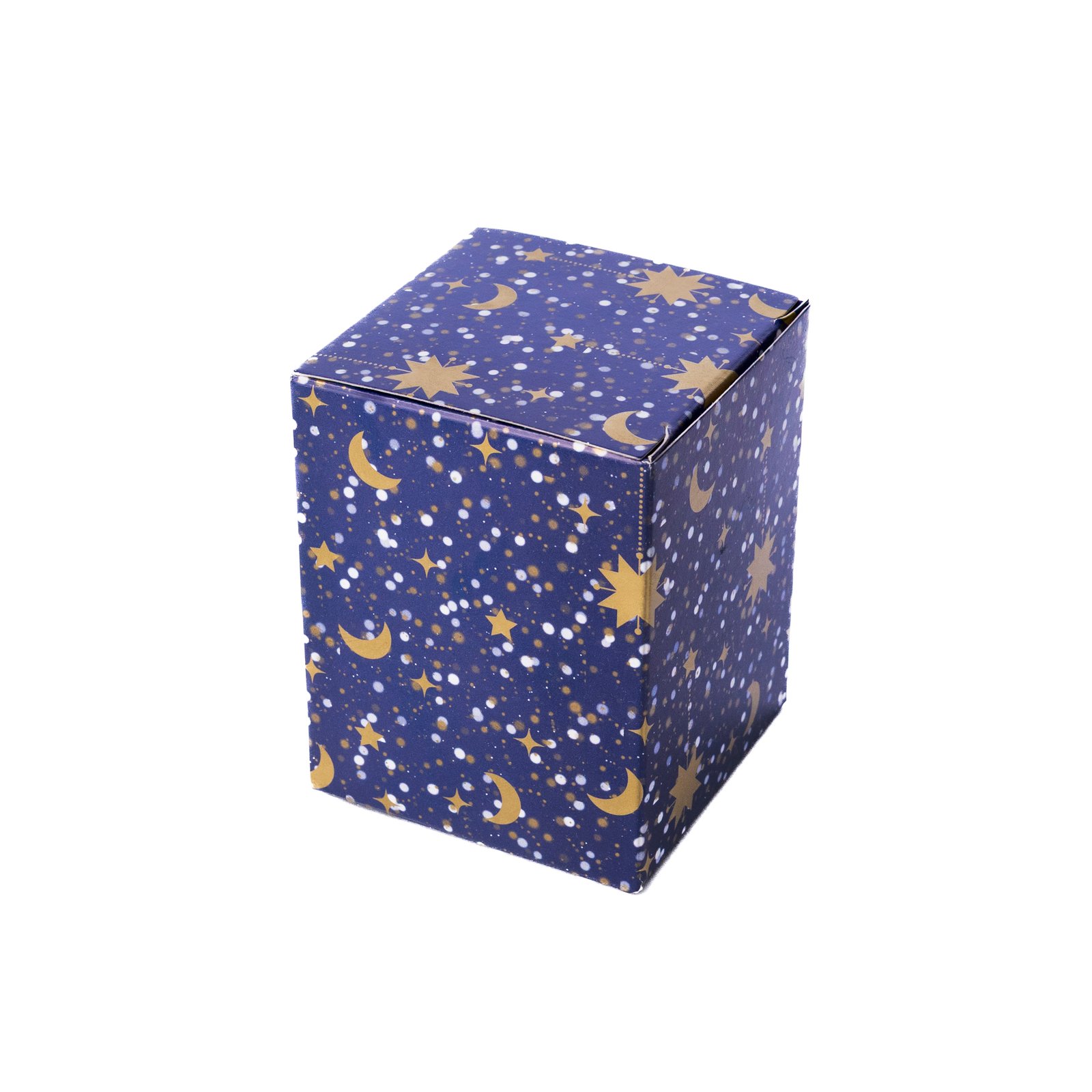 Caja cubo 6.5x6.5x8.5 impresa