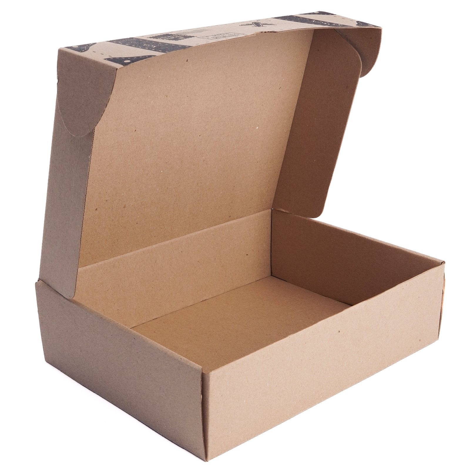 Caja rígida en cartón corrugado (Maleta viajera) 32x25x9cm
