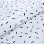 Papel seda impreso confetti negro x 3 unidades