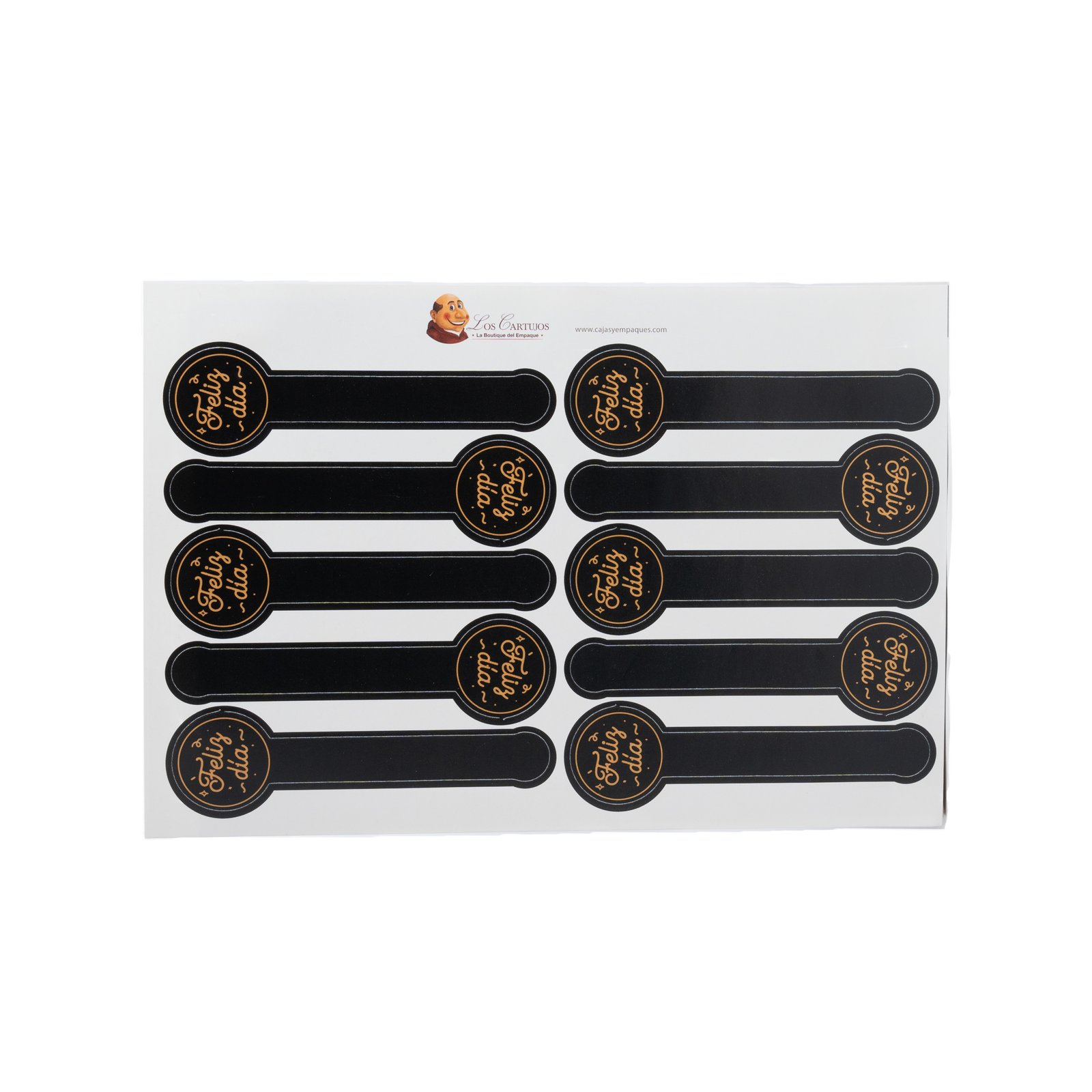 stickers sellado Feliz dia sticker sellado feliz dia negro