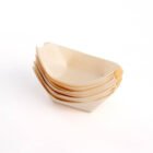 Plato-canoa-bamboo-11,5cm-x-12-und plato canoa