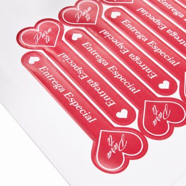Sticker para sellado
