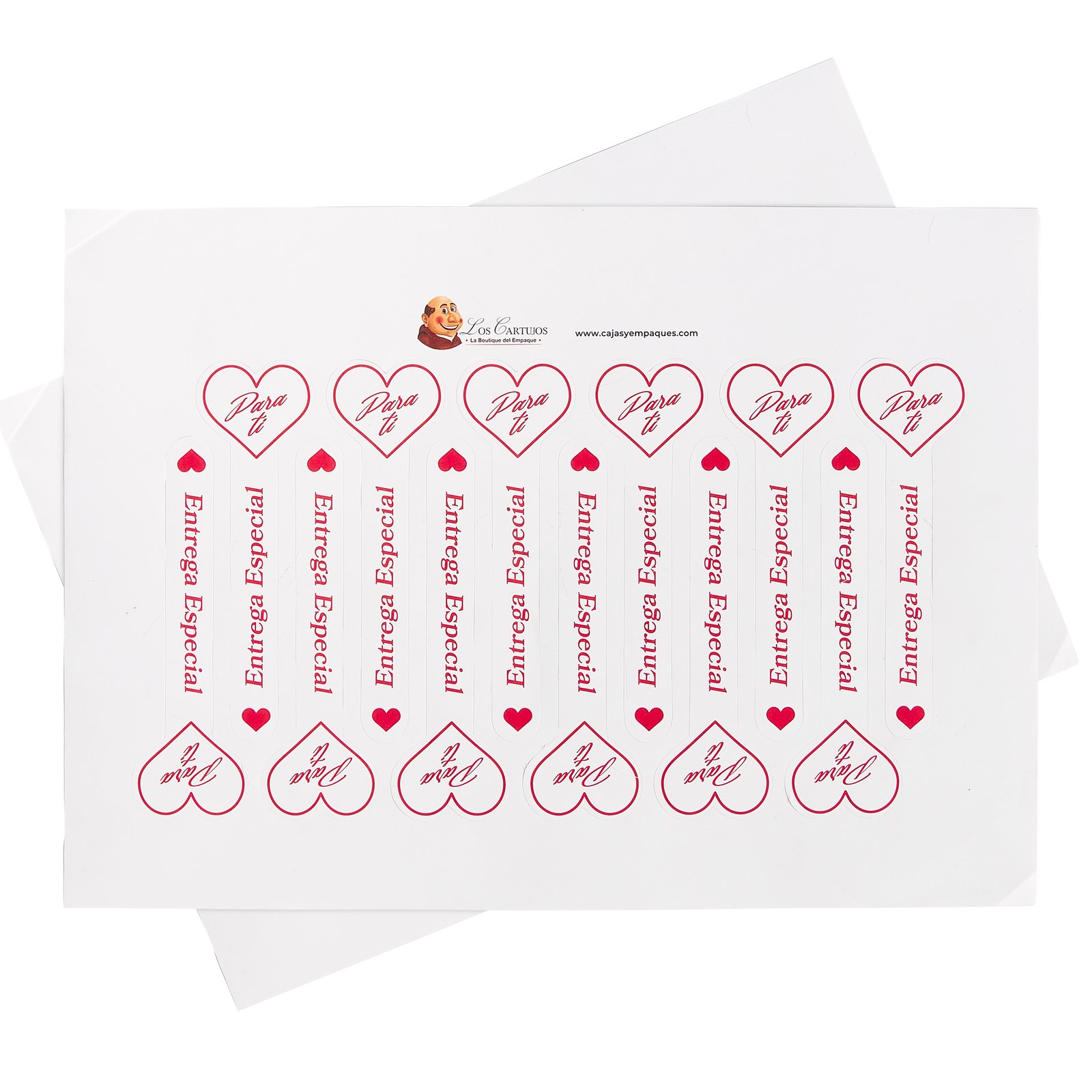 Sticker para sellado