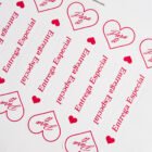 Sticker para sellado