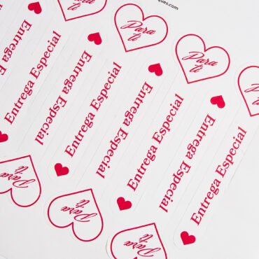 Sticker para sellado