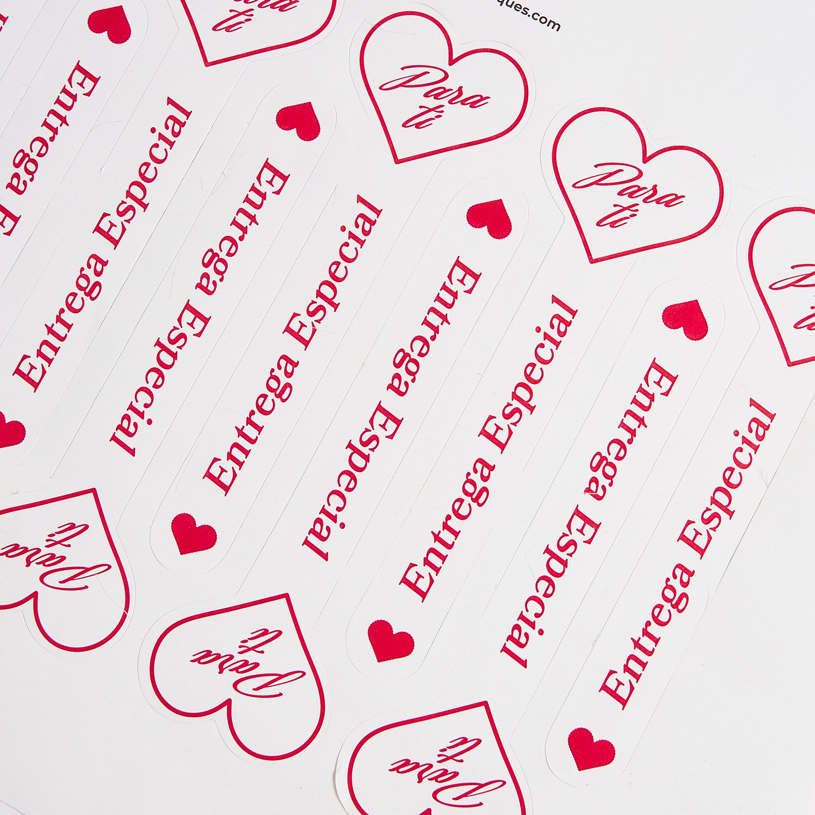 Sticker para sellado