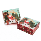 Caja de cartón - 19x16x8cm (Papa noel Eco)