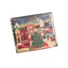 Caja de cartón - 19x16x8cm (Navidad tradicional)