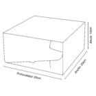 Ilustracion de Lineas Cajas Medidas 2000-05- 20X20X10