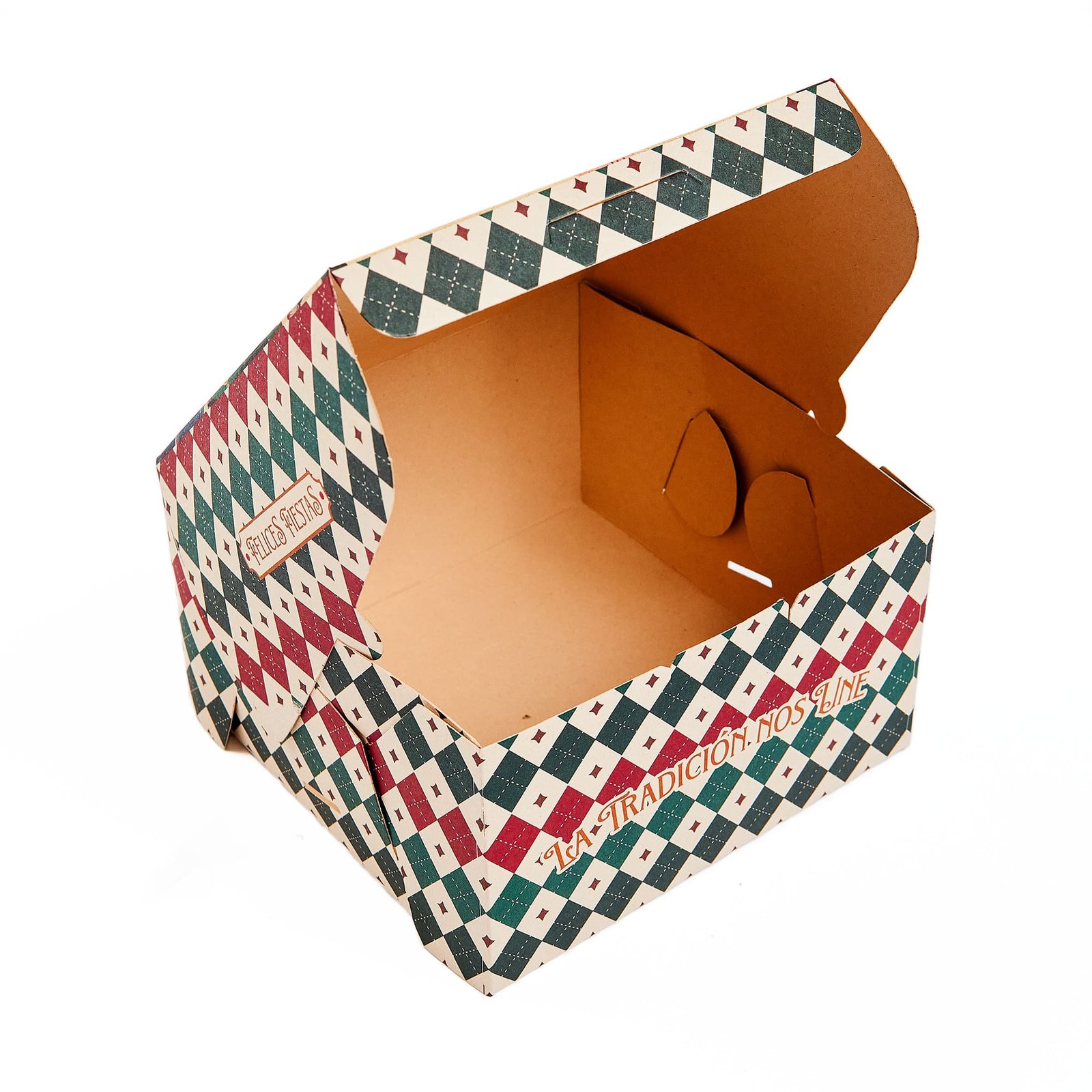 caja 14x14x8 navidad Tradicional