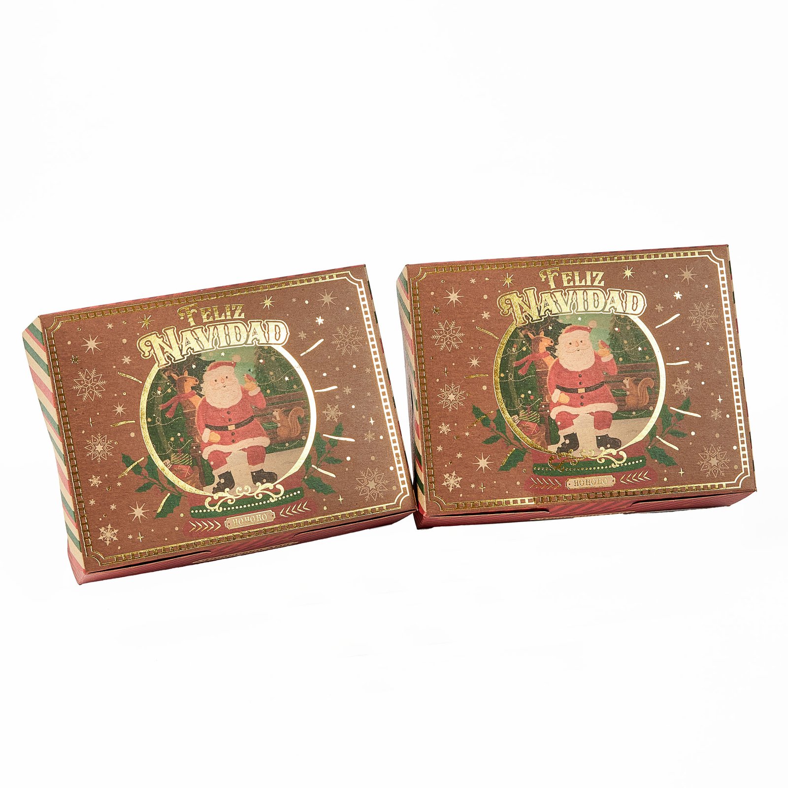 Caja de cartón - 15x11,5x5cm (Esfera Navidad)