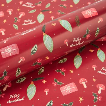 Papel de regalo Feliz navidad (004)