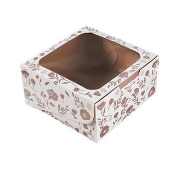 Caja de cartón 20x20x10cm con ventana (IMPRESA MAGIA)