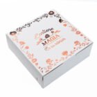 Caja de cartón 25X25x10cm (METALIZADA MAGIA)