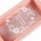 Caja doble pared con tapa de acetato 20X10X4cm (ENTREGA ESPECIAL)