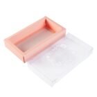 Caja doble pared con tapa de acetato 20X10X4cm (ENTREGA ESPECIAL)