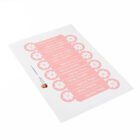 Sticker para sellado Aqui hay magia x 12 unidades